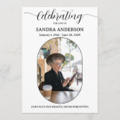 Celebration of Life Programs – Forever In Our Hear プログラム (正面)