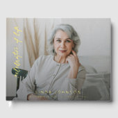 Celebration of Life Remembrance Photo Funeral  ゲストブック (正面)