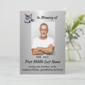 Celebration of Life Semi-Truck Tractor-trailer  招待状 (スタンド正面)