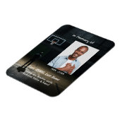 Celebration of Life Service Basketball Player マグネット (左側)