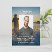 Celebration of Life Service  Ocean Fly Fishing 招待状 (スタンド正面)