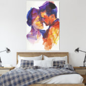 Celebration of Love 2 キャンバスプリント (インサイチュ (寝室))