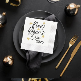 Celebration Stars New Year's Eve Party スタンダードカクテルナプキン