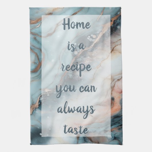 Celebration - White キッチンタオル (縦)