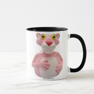 CelebriDucks.com著ピンクのヒョウのマグ マグカップ