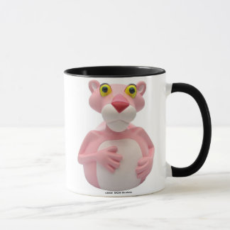 CelebriDucks.com著ピンクのヒョウのマグ マグカップ