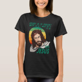 Celery Easter Passover Funny Sarcastic Jesus Faith Tシャツ (正面)
