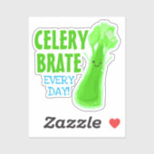 Celerybrate Every Day - Punny Garden シール (シート)