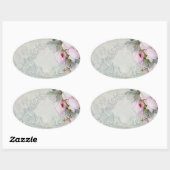 CELESTE背景 楕円形シール (シート)