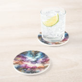 Celestial Alcohol Ink コースター (側面)