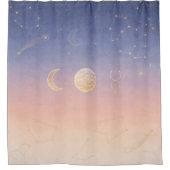 Celestial Alignment シャワーカーテン (正面)