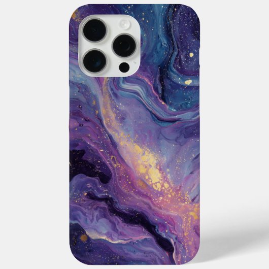 Celestial Amethyst Swirl Case-Mate iPhoneケース (裏面)