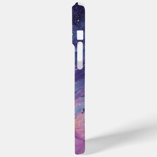 Celestial Amethyst Swirl Case-Mate iPhoneケース (裏面 / 左)