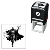 Celestial Arc Knight – Blue Energy Ascension セルフインキングスタンプ (インサイチュ)