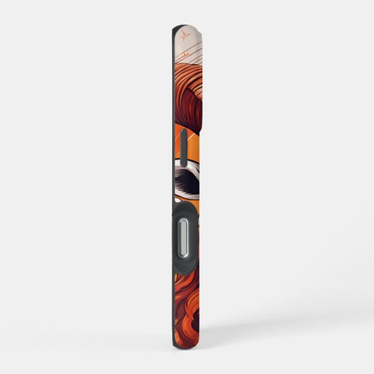 Celestial Aries Zodiac Sign iPhoneケース (右側面)