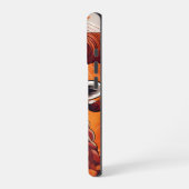 Celestial Aries Zodiac Sign iPhoneケース (左側面)