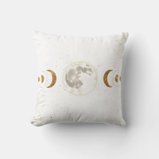 Celestial Astrology Pattern | Personalized Zodiac  クッション (正面)