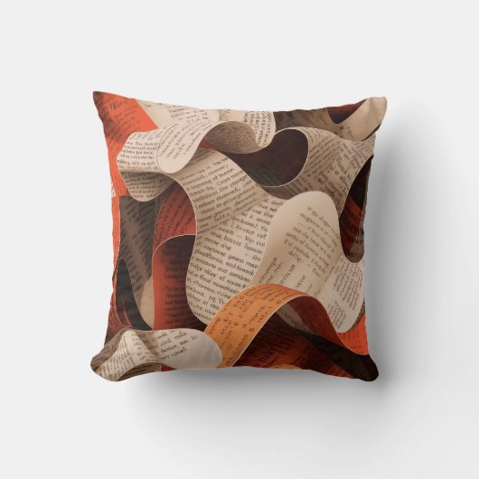 Celestial Astrology Pattern |Wrapping Paper クッション (正面)