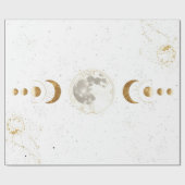 Celestial Astrology Pattern |Wrapping Paper ラッピングペーパー (フラット)