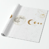 Celestial Astrology Pattern |Wrapping Paper ラッピングペーパー (アンロールド)