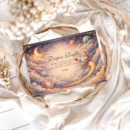 Celestial Astronaut Clouds Diapper Raffle エンクロージャーカード