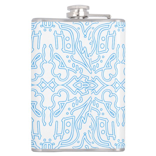 Celestial Azure Tide フラスク (裏面)