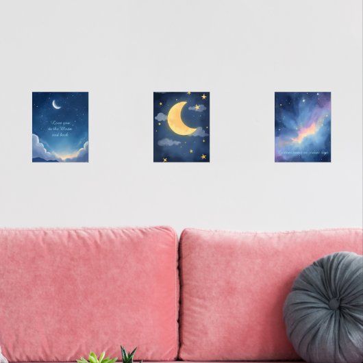 Celestial Baby Nursery Room Decor (リビング)