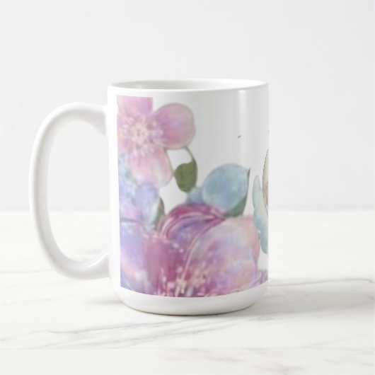 Celestial Baby shower コーヒーマグカップ (左)