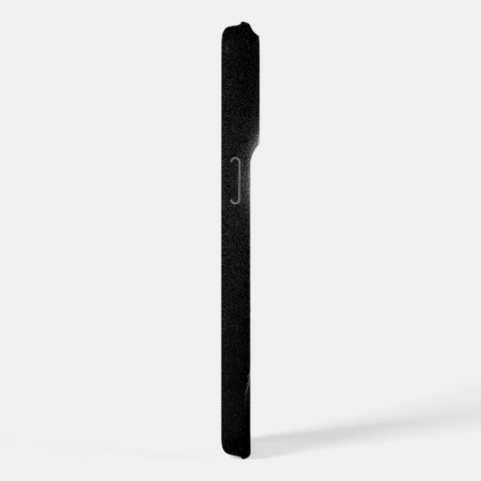 Celestial Black Cat Lunar Halo Phone Case iPhoneケース (右側面)