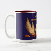 Celestial Blue Faith & Harmony Mug ツートーンマグカップ (左)