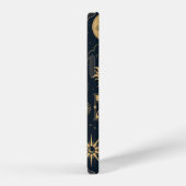 Celestial boho seamless pattern iPhoneケース (右側面)