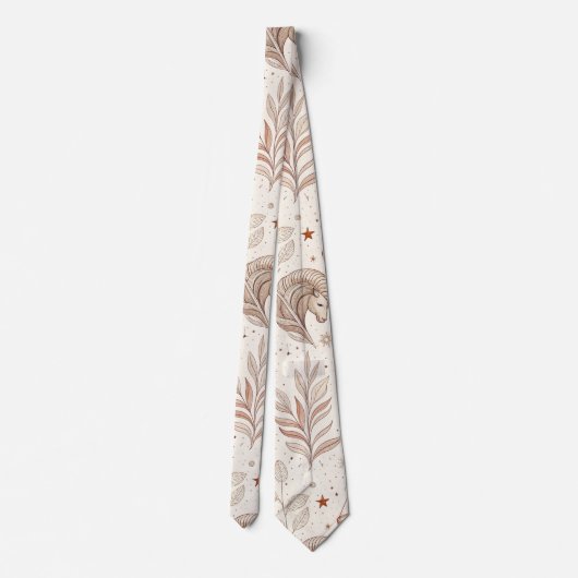 Celestial Botanical Pattern (1) ネクタイ (裏面)