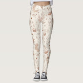 Celestial Botanical Pattern (1) レギンス (正面)