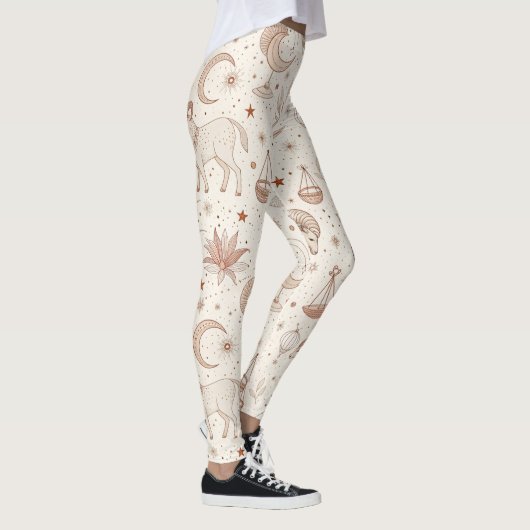 Celestial Botanical Pattern (1) レギンス (右)