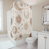 Celestial Botanical Pattern (2) シャワーカーテン (インサイチュ)