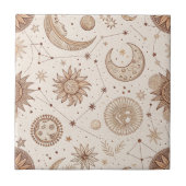 Celestial Botanical Pattern (2) タイル (正面)