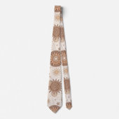 Celestial Botanical Pattern (2) ネクタイ (正面)