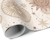 Celestial Botanical Pattern (2) ラッピングペーパー (ロールコーナー)