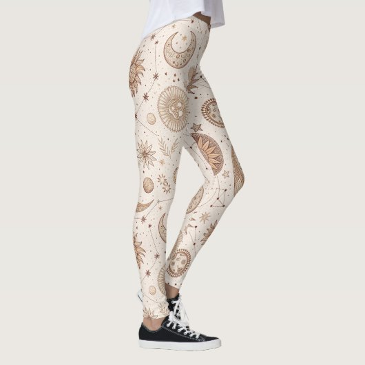 Celestial Botanical Pattern (2) レギンス (右)