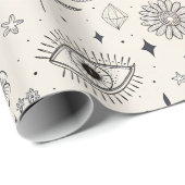 Celestial Botanical Pattern (3) ラッピングペーパー (ロールコーナー)