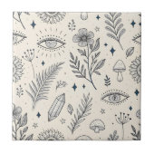 Celestial Botanical Pattern (4) タイル (正面)