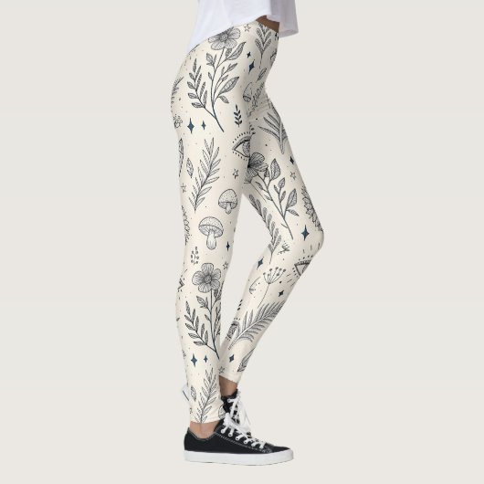 Celestial Botanical Pattern (4) レギンス (右)