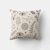 Celestial Botanical Pattern (5) クッション (裏面)