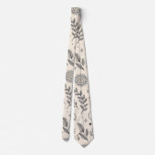 Celestial Botanical Pattern (5) ネクタイ (裏面)