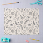 Celestial Botanical Pattern (5) 薄葉紙 (クラフト)