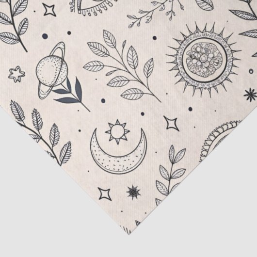 Celestial Botanical Pattern (5) 薄葉紙 (詳細)