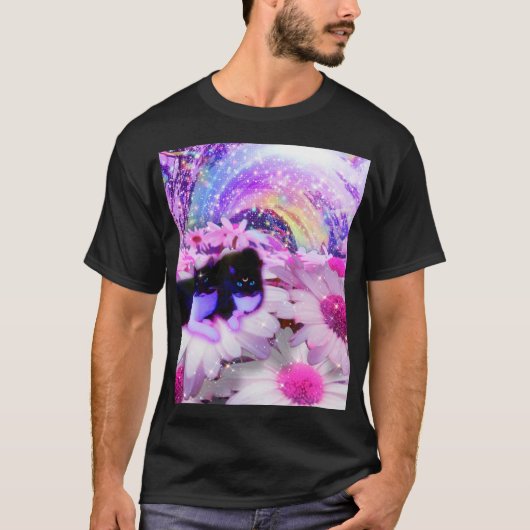Celestial Brothers - 猫Tシャツ  Tシャツ (正面)