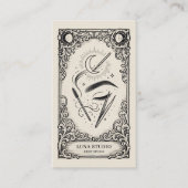 Celestial Brow Artist | Vintage Eyebrow Studio 名刺 (正面)