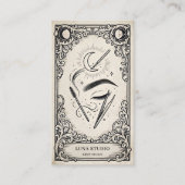Celestial Brow Artist  | Vintage Eyebrow Studio 名刺 (正面)