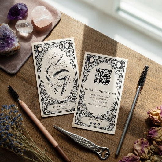 Celestial Brow Artist  | Vintage Eyebrow Studio 名刺